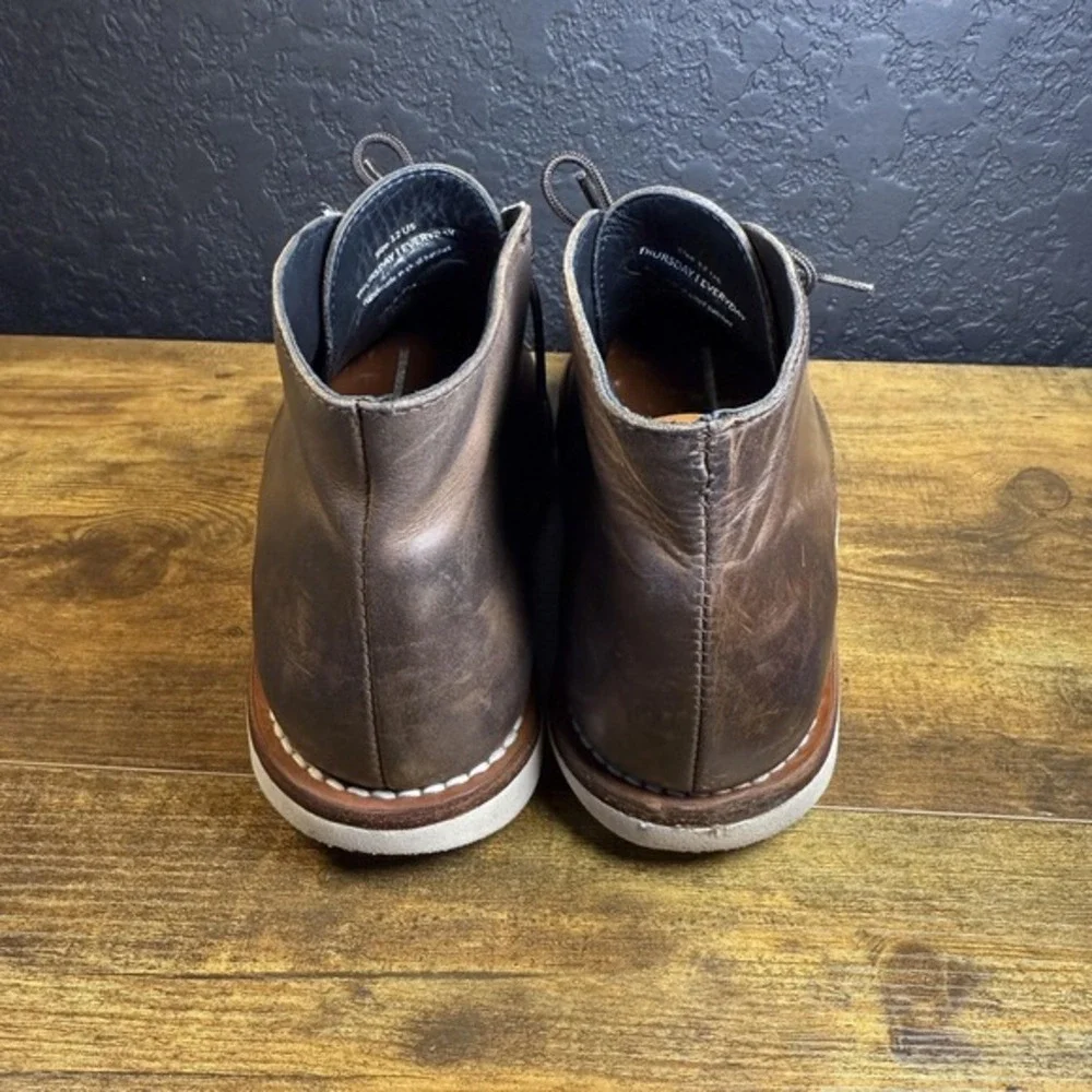 Thursday Boot Co Scout Brown Leather Chukka Boots Mens Size‎ 12